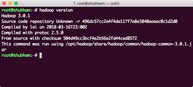 Hadoop hdfs useful commands